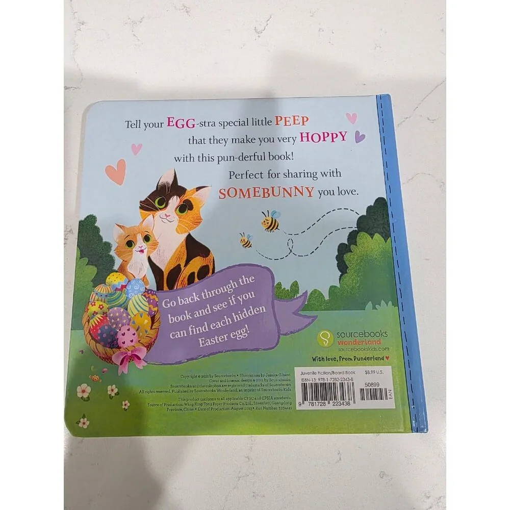 Fun Children's Easter Board Book Somebunny Loves You - Picture 2 of 3